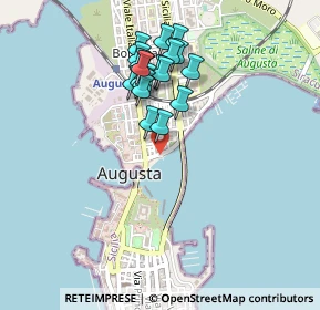 Mappa Lungomare Gioachino Rossini, 96011 Augusta SR, Italia (0.451)
