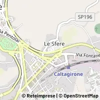 Map Caltagirone