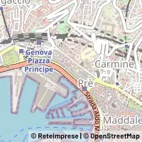 Mapa Genova