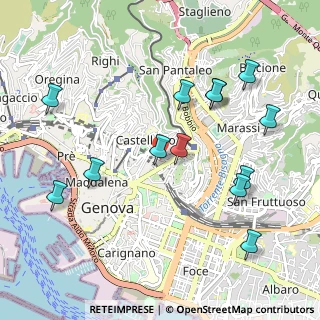 Mappa Corso Solferino, 16121 Genova GE, Italia (1.11)
