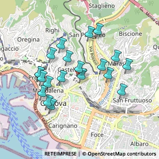 Mappa Corso Solferino, 16121 Genova GE, Italia (0.9215)