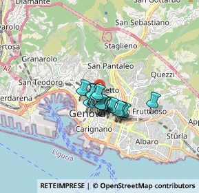 Mappa Via Mameli Goffredo, 16122 Genova GE, Italia (0.89882)