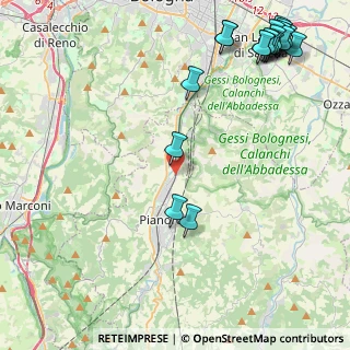 Mappa Via del Sassetto, 40065 Pianoro BO, Italia (6.30421)