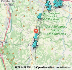 Mappa Via del Sassetto, 40065 Pianoro BO, Italia (5.31455)