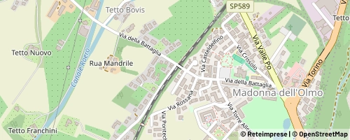 Mappa Cuneo