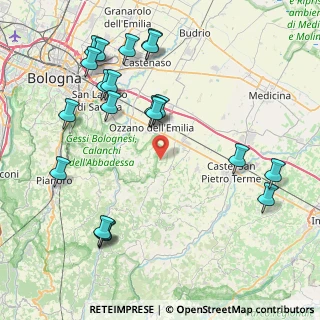 Mappa Via Panzacchi, 40064 Ozzano dell'Emilia BO, Italia (9.8515)
