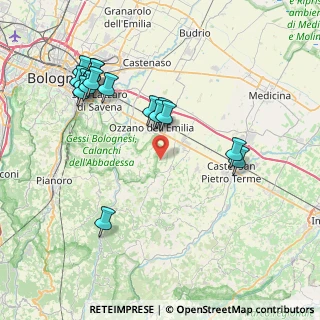 Mappa Via Panzacchi, 40064 Ozzano dell'Emilia BO, Italia (8.53375)