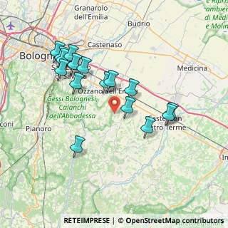 Mappa Via Panzacchi, 40064 Ozzano dell'Emilia BO, Italia (7.56294)