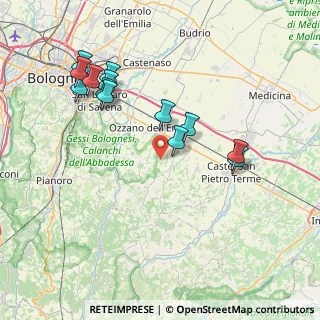 Mappa Via Panzacchi, 40064 Ozzano dell'Emilia BO, Italia (8.07154)