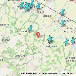 Mappa Via Panzacchi, 40064 Ozzano dell'Emilia BO, Italia (2.96923)