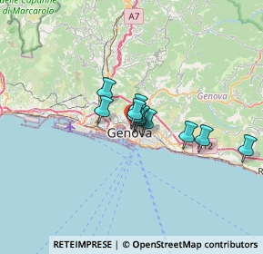 Mappa Via Agostino Bertani, 16125 Genova GE, Italia (3.84182)