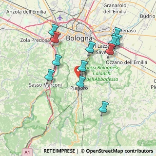 Mappa Via Giovanni Amendola, 40065 Pianoro BO, Italia (7.5)