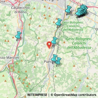 Mappa Via Giovanni Amendola, 40065 Pianoro BO, Italia (6.64947)