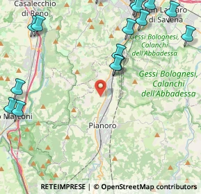 Mappa Via Giovanni Amendola, 40065 Pianoro BO, Italia (6.4045)