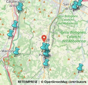 Mappa Via Giovanni Amendola, 40065 Pianoro BO, Italia (5.61786)