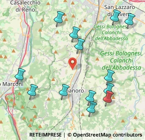 Mappa Via Giovanni Amendola, 40065 Pianoro BO, Italia (4.85462)