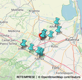 Mappa Via Gorizia, 48022 Lugo RA, Italia (10.10833)