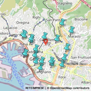 Mappa Via Goffredo Mameli, 16122 Genova GE, Italia (0.998)