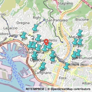 Mappa Via Goffredo Mameli, 16122 Genova GE, Italia (1.0045)