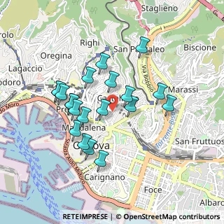Mappa Via Goffredo Mameli, 16122 Genova GE, Italia (0.8305)