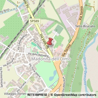 Mappa Via Valle Po, 18, 12100 Cuneo, Cuneo (Piemonte)