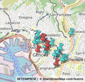 Mappa Via Caffaro, 16124 Genova GE, Italia (0.774)