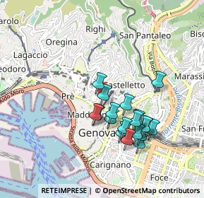 Mappa Via Caffaro, 16124 Genova GE, Italia (0.824)