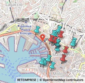 Mappa Via Antonio Gramsci, 16126 Genova GE, Italia (0.452)