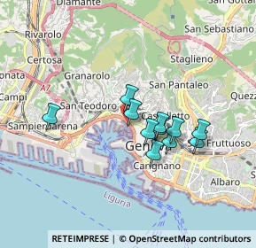 Mappa Via Antonio Gramsci, 16126 Genova GE, Italia (1.34364)