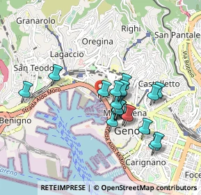 Mappa Via Antonio Gramsci, 16126 Genova GE, Italia (0.753)