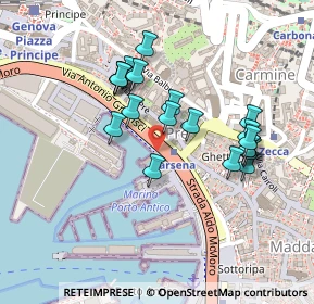 Mappa Via Antonio Gramsci, 16126 Genova GE, Italia (0.208)