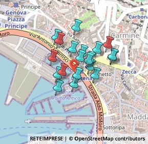 Mappa Via Antonio Gramsci, 16126 Genova GE, Italia (0.1525)