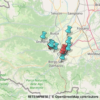 Mappa 12010 Caraglio CN, Italia (7.60333)