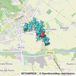 Mappa Via Silvio Pellico, 12023 Caraglio CN, Italia (0.21)