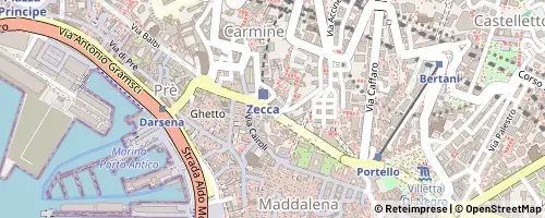 Mappa Genova