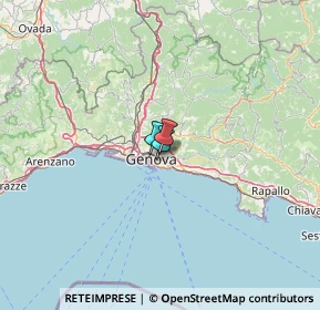 Mappa Via Cagliari, 16142 Genova GE, Italia (87.35875)