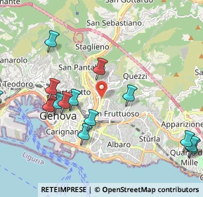 Mappa Via Cagliari, 16142 Genova GE, Italia (2.39357)