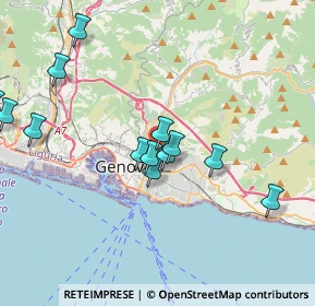 Mappa Via Cagliari, 16142 Genova GE, Italia (3.96615)
