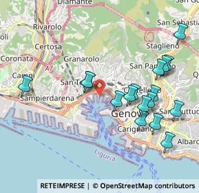 Mappa 16126 Genova GE, Italia (2.10706)
