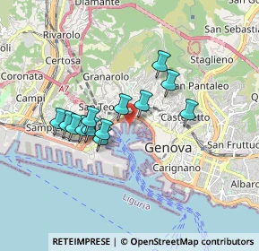 Mappa 16126 Genova GE, Italia (1.42692)