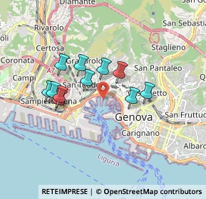 Mappa 16126 Genova GE, Italia (1.46455)