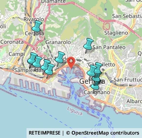 Mappa 16126 Genova GE, Italia (1.68538)