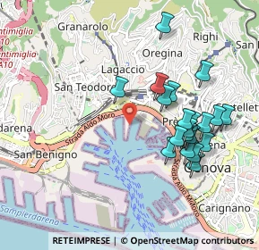Mappa 16126 Genova GE, Italia (0.9505)