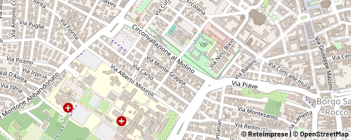 Mappa Ravenna