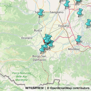 Mappa Via Venasca, 12100 Cuneo CN, Italia (23.13125)