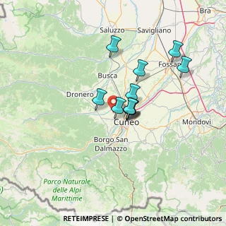 Mappa Via della Filatura, 12010 Cervasca CN, Italia (9.86182)