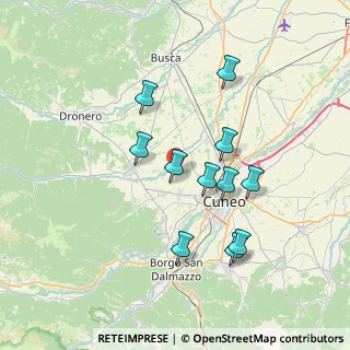 Mappa Via Graffino, 12010 Cervasca CN, Italia (6.66545)