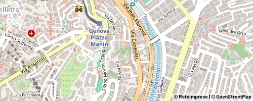 Mappa Genua
