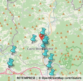 Mappa Loc. Carpeneto, 17014 Cairo Montenotte SV, Italia (4.86286)