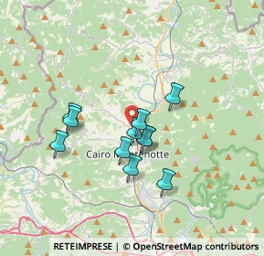 Mappa Loc. Carpeneto, 17014 Cairo Montenotte SV, Italia (2.76727)